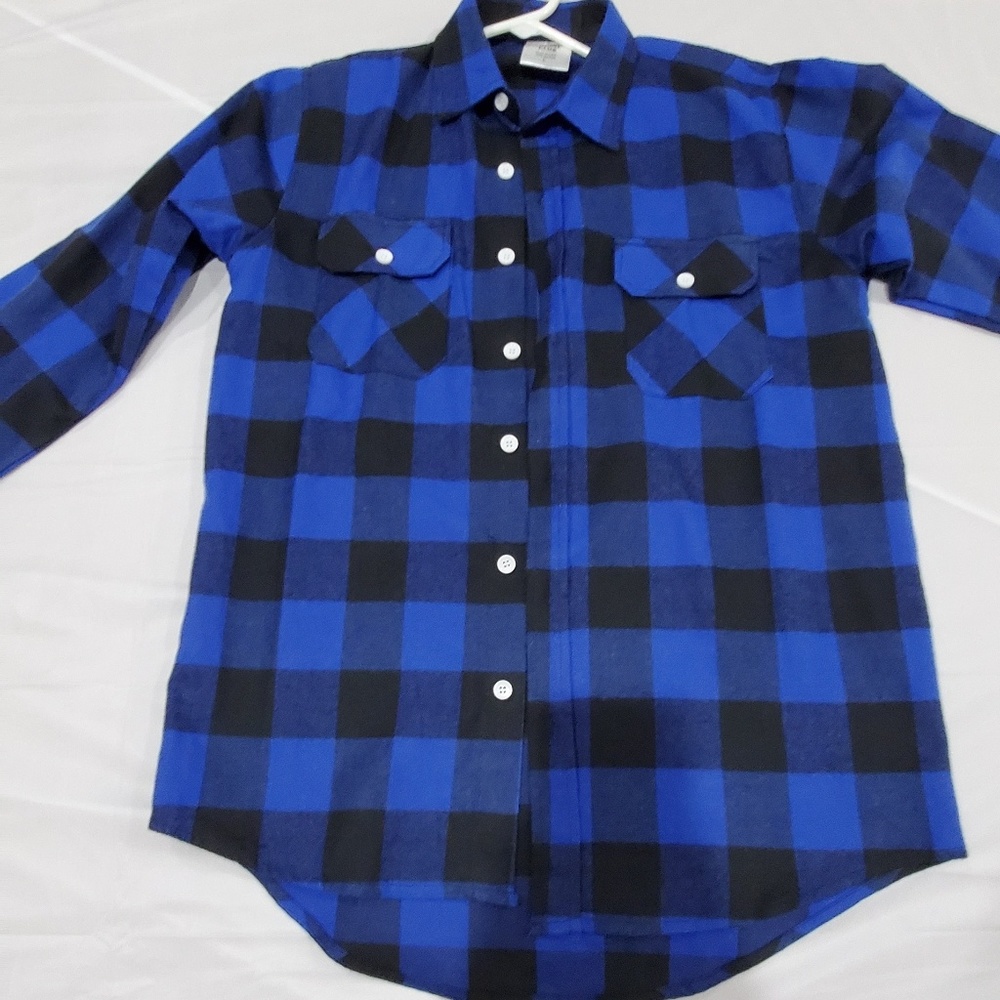ASSC blue flannel.